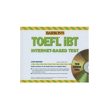 10 AUDIO CD`S: TOEFL IBT, 13th Ed