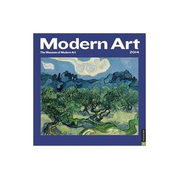 MODERN ART: Wall Calendar 2014