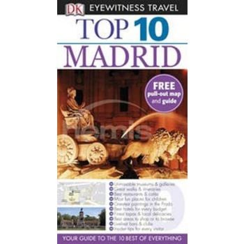 TOP 10 MADRID. “DK Eyewitness Travel“,  with map
