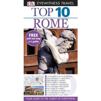TOP 10 ROME. “DK Eyewitness Travel“,  with map