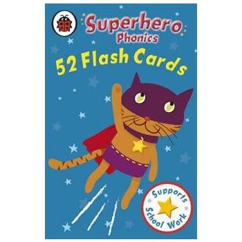 SUPERHERO PHONICS: 52 Flash Cards