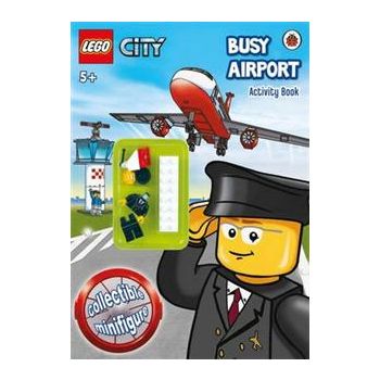 LEGO CITY: Busy Airport Activity Book (With Lego