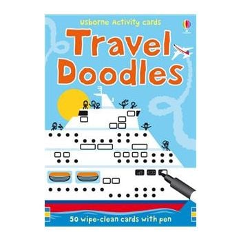 TRAVEL DOODLES: Usborne Activity Cards