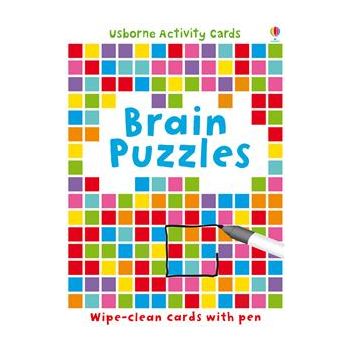BRAIN PUZZLES: Usborne Activity Cards