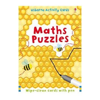 MATHS PUZZLES: Usborne Activity Cards