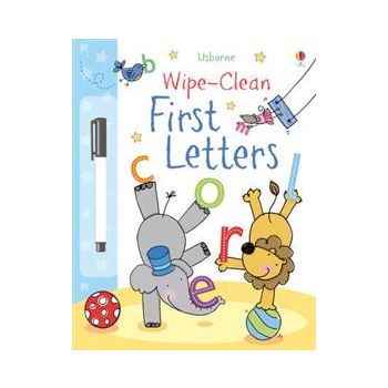 FIRST LETTERS: Usborne Wipe Clean Books