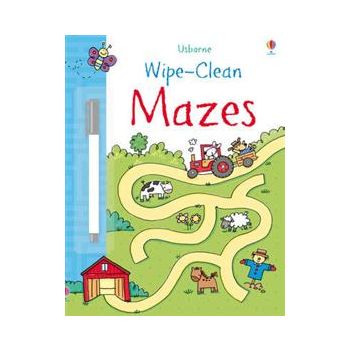 MAZES: Usborne Wipe Clean Books