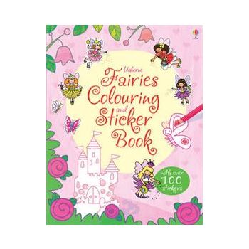 FAIRIES STICKER AND COLOURING BOOK