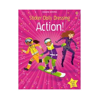 STICKER DOLLY DRESSING ACTION!