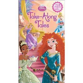 DISNEY PRINCESS TAKE-ALONG TALES (with 8 Storybo
