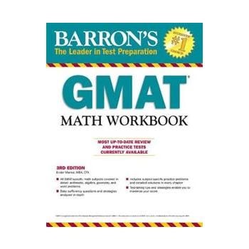 BARRON`S GMAT MATH WORKBOOK, 3rd Edition