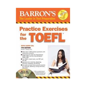 BARRON`S  PRACTICE EXERCISES FOR THE TOEFL ( 6 A