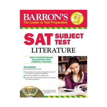 BARRON`S SAT TEST IN LITERATURE, 5th Edition (+