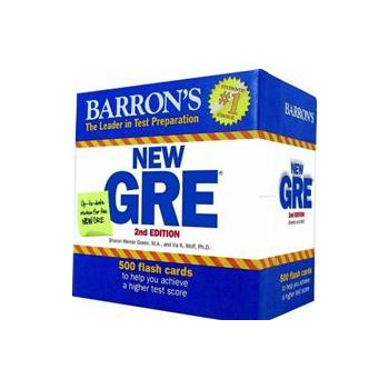 BARRON`S GRE FLASH CARDS, 2nd Edition