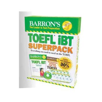 BARRON`S TOEFL IBT SUPERPACK, 2nd Edition
