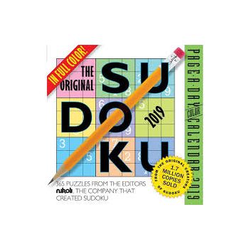 THE ORIGINAL SUDOKU PAGE-A-DAY CALENDAR 2019