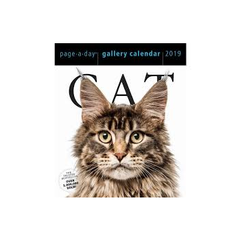 CAT PAGE-A-DAY GALLERY CALENDAR 2019