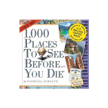 1,000 PLACES TO SEE BEFORE YOU DIE PAGE-A-DAY CALENDAR 2019