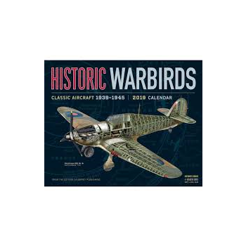 HISTORIC WARBIRDS CALENDAR 2019. /стенен календар/