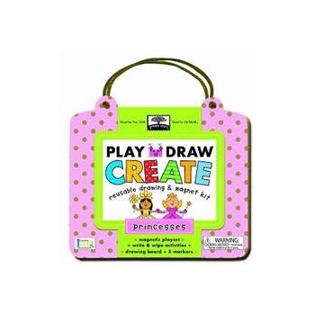 PLAY, DRAW, CREATE PRINCESS:  Reusable Drawing &