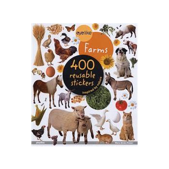 ON THE FARM: 400 Reusable Stickers Inspired By N