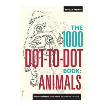 THE 1000 DOT-TO-DOT BOOK: Animals