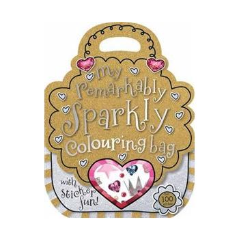 MY REMARKABLY SPARKLY COLOURING BAG. “Colouring