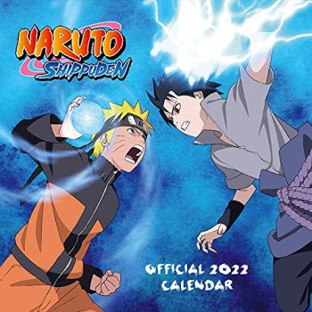 THE OFFICIAL NARUTO SHIPPUDEN SQUARE CALENDAR 2022 /стенен календар/