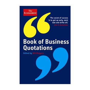 THE ECONOMIST BOOK OF BUSINESS QUOTATIONS