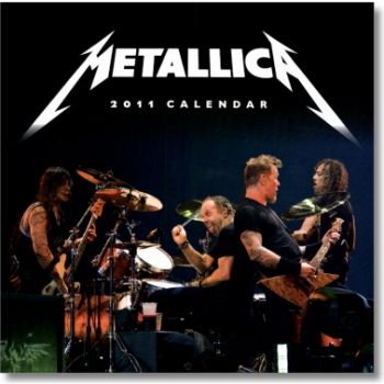 METALLICA CALENDAR 2011. /стенен календар: 30 х