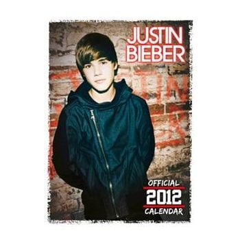 JUSTIN BIEBER OFFICIAL CALENDAR 2012. /стенен ка