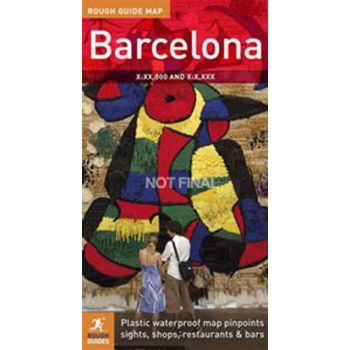 BARCELONA: ROUGH GUIDE MAP /1: 10 400 & 1: 4 200