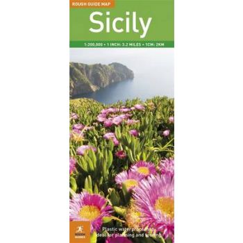 SICILY: ROUGH GUIDE MAP /1: 200 000/