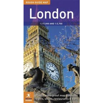 LONDON: ROUGH GUIDE MAP /1: 5 700 & 1: 17 000/