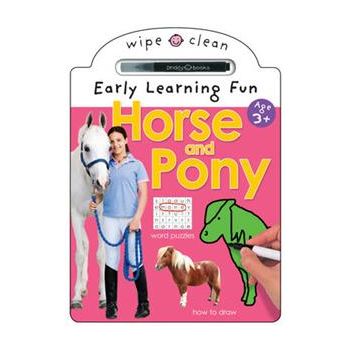 HORSE AND PONY “Wipe Clean Early Learning Fun“