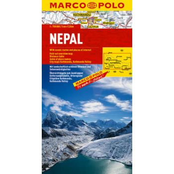 NEPAL. “Marco Polo Map“