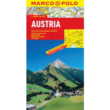 AUSTRIA. “Marco Polo Map“