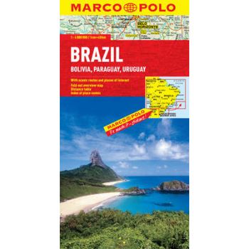 BRAZIL, BOLIVIA, PARAGUAY, URUGUAY. “Marco Polo