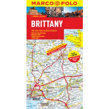 BRITTANY. “Marco Polo Map“