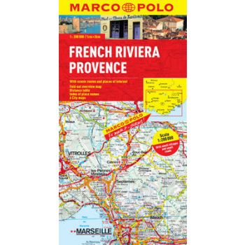 FRENCH RIVIERA, PROVENCE. “Marco Polo Map“