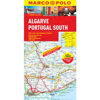 ALGARVE, PORTUGAL SOUTH. “Marco Polo Map“