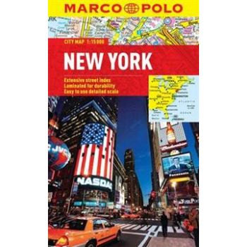 NEW YORK. “Marco Polo City Map“
