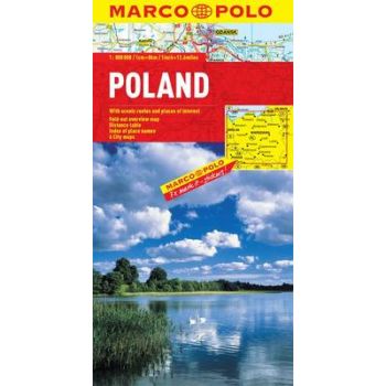 POLAND. “Marco Polo Map“