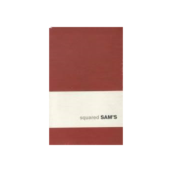 SAM SQUARED RED NOTEBOOK 10x15 cm