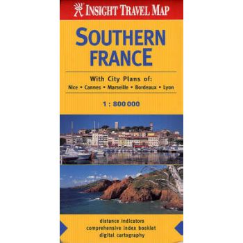 SOUTHERN FRANCE. “Insight Travel Map“