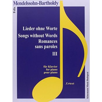BARTHOLDY: LIEDER OHNE WORTE III