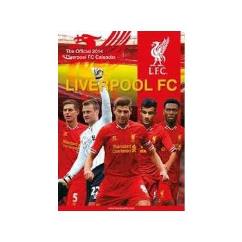 LIVERPOOL FC OFFICIAL CALENDAR 2014. /стенен кал