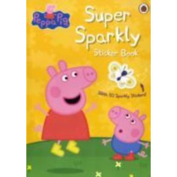SUPER SPARKLY STICKER BOOK: Peppa Pig.