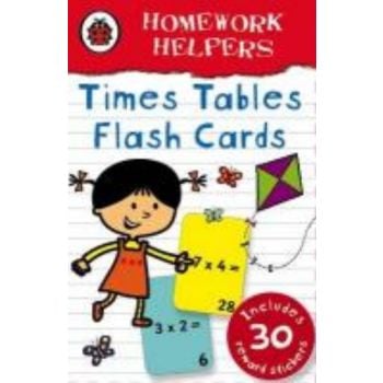TIMES TABLE FLASH CARDS. “Homework Helpers“, /La