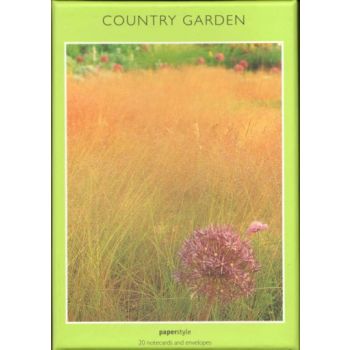 COUNTRY GARDEN: 20 notecards and envelopes.